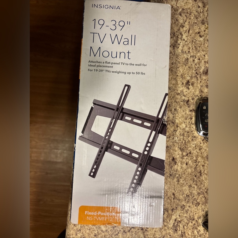 Insignia Black TV Wall Mount